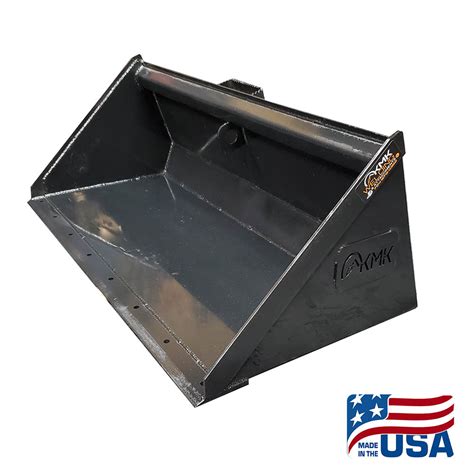 half yard skid steer bucket|smooth bucket for skid steer.